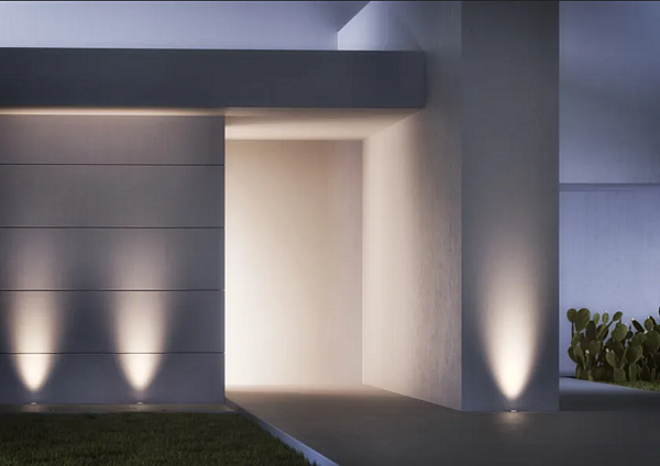 LED Gehwegbeleuchtung aus anodisiertem Aluminium Fabbian Misty Fabrik Fabbian aus Italien. Foto №2
