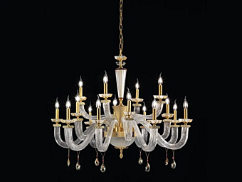 Kristalllüster mit Swarovski-Kristallen Museum L8 4 4 Euroluce Lampadari
