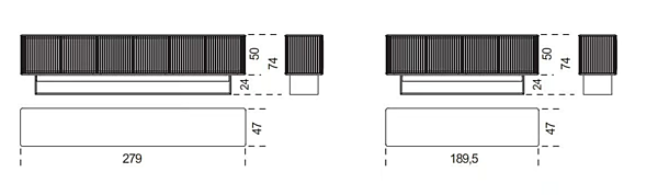 Sideboard aus Edelstahl und Holz Gallotti&Radice 5th Avenue Credence Fabrik Gallotti & Radice aus Italien. Foto №4