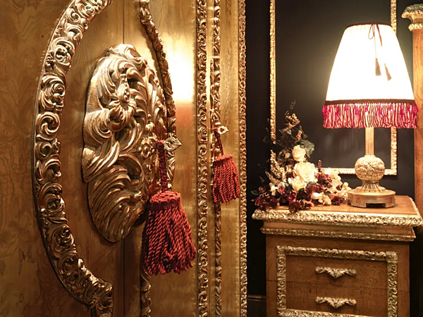 Kleiderschrank aus Holz mit Spiegeltüren A.R. Arredamenti Royal 760 Fabrik A.R.ARREDAMENTI SRL aus Italien. Foto №3