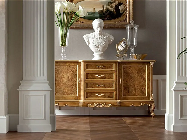 Massivholz Sideboard 12667 Modenese Luxury Interiors Fabrik MODENESE GASTONE aus Italien. Foto №3