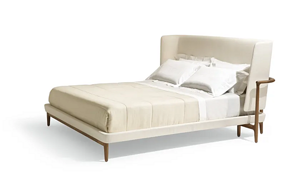 Doppelbett mit gepolstertem Kopfteil GIORGETTI Pegaso Fabrik GIORGETTI aus Italien. Foto №3