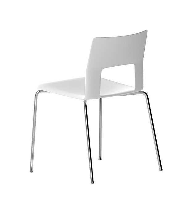 Der Stuhl DESALTO Kobe - chair with tubular frame