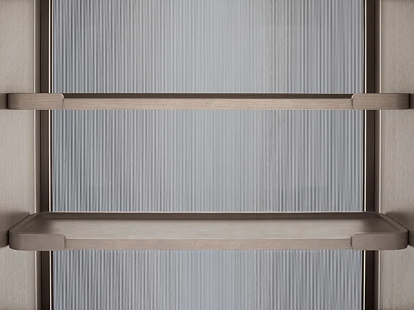 Vitrine aus Holz und Glas GIORGETTI Shibusa 86100, 86105, 86110, 86115 Fabrik GIORGETTI aus Italien. Foto №4