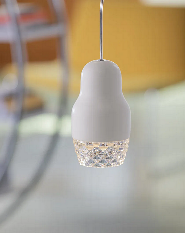 Pendelleuchte aus Glas und Aluminium Fedora AXOLIGHT Fabrik Axolight aus Italien. Foto №8