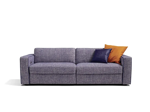 Dreisitzer Sofa mit gepolsterter Rückenlehne aus Stoff Egoitaliano Kuby Fabrik Egoitaliano aus Italien. Foto №6