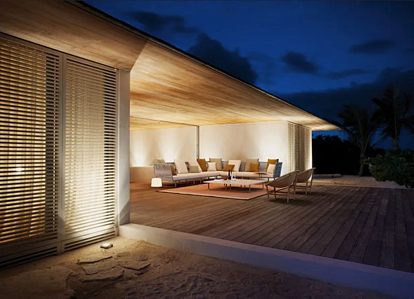 Zweisitzer Gartensofa aus Stoff KETTAL Bitta Fabrik KETTAL aus Italien. Foto №5