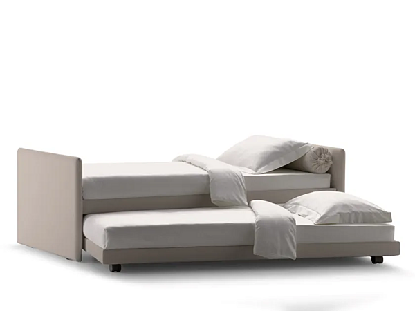 Stoff Schlafsofa mit abnehmbarem Bezug Flou Duetto Fabrik Flou aus Italien. Foto №1