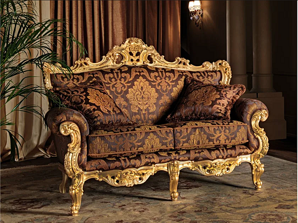 Zweisitzer Stoffsofa Modenese Luxury Interiors 11415 Fabrik MODENESE GASTONE aus Italien. Foto №3