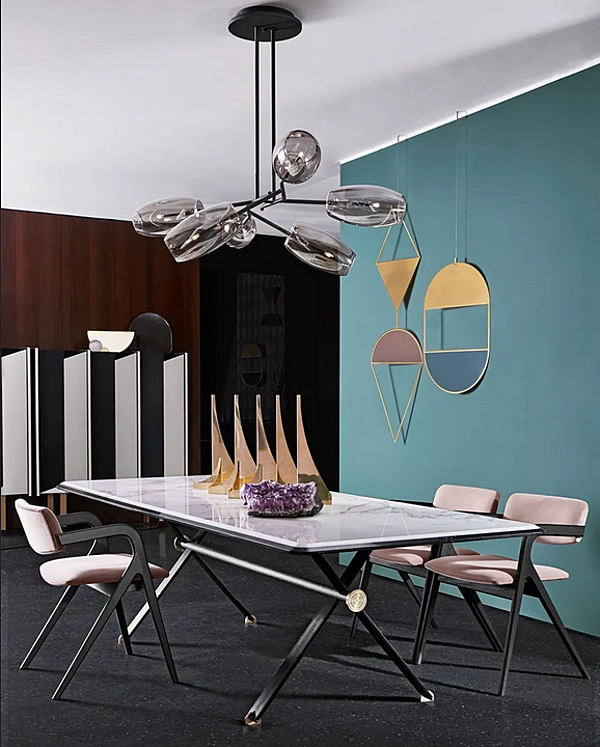 LED Kristall Pendelleuchte Diantha Gallotti&Radice Fabrik Gallotti & Radice aus Italien. Foto №3