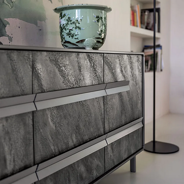 MDF Sideboard mit Türen CORTEZARI Perseo 852 Fabrik CORTE ZARI aus Italien. Foto №3