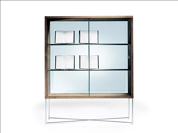 Vitrine aus Holz und Glas Moka FLEXFORM Fabrik FLEXFORM aus Italien. Foto №1