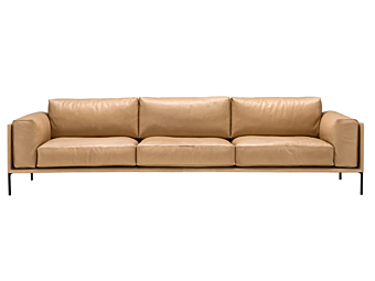 Dreisitzer Sofa mit gepolsterter Rückenlehne aus Stoff AMURA GIORGIO AM075.296 Dreisitzer Sofa mit gepolsterter Rückenlehne aus Stoff AMURA GIORGIO AM075.296 Fabrik AMURA aus Italien