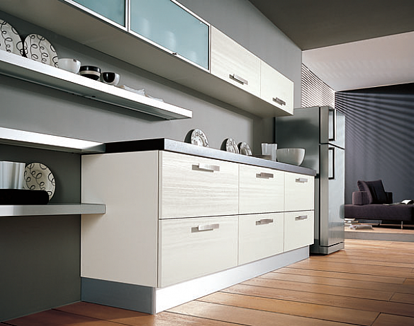 Küche HOME CUCINE Frontali finitura Neve Fabrik HOME CUCINE aus Italien. Foto №3