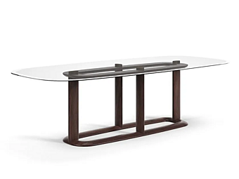 Glas Esstisch Atene FORMITALIA Fabrik FORMITALIA aus Italien