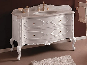 Freistehende Holzwaschtisch mit Schubladen Anastasia Gaia Mobili Fabrik GAIA aus Italien