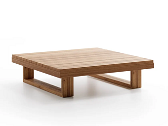 Teak Gartentisch niedrig quadratisch Atmosphera 9 Zero 9.0. TB