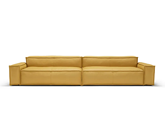 Modularer 4-Sitzer Sofa mit gepolsterter Rückenlehne AMURA DAVIS AM004.021+022 Modularer 4-Sitzer Sofa mit gepolsterter Rückenlehne AMURA DAVIS AM004.021+022 Fabrik AMURA aus Italien