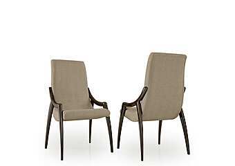 Polsterstuhl aus Leder Symphony Infinity Bizzotto Italia