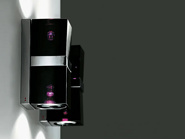 Wandleuchte aus Glas Cubetto Fabbian Fabrik Fabbian aus Italien. Foto №3