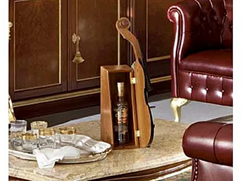 Flaschenregal aus Holz Modenese Luxury Interiors 13616 Fabrik MODENESE GASTONE aus Italien