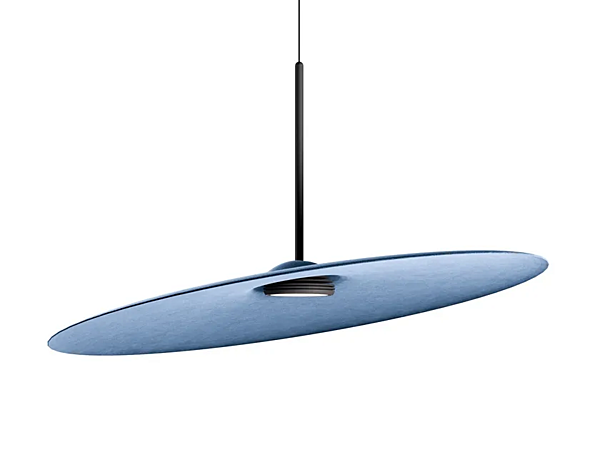 LED Pendelleuchte aus recyceltem PET Fabbian Acustica Fabrik Fabbian aus Italien. Foto №1