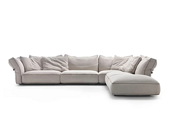 Ecksofa mit Stoffbezug für drei Personen Camelot FLEXFORM