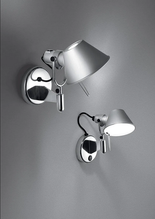 Wandleuchte aus Aluminium mit Spotlicht Artemide Tolomeo Fabrik Artemide aus Italien. Foto №2