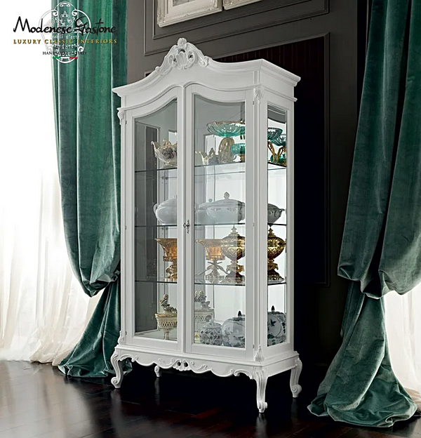 Vitrine aus Massivholz Modenese Luxury Interiors 12122 Fabrik MODENESE GASTONE aus Italien. Foto №1