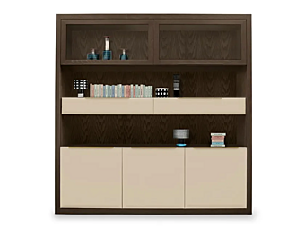 Bücherregal aus Holzfurnier Byblos FORMITALIA Fabrik FORMITALIA aus Italien