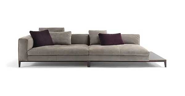 Ecksofa aus Stoff mit weicher Rückenlehne Frigerio Taylor Fabrik Frigerio aus Italien. Foto №4