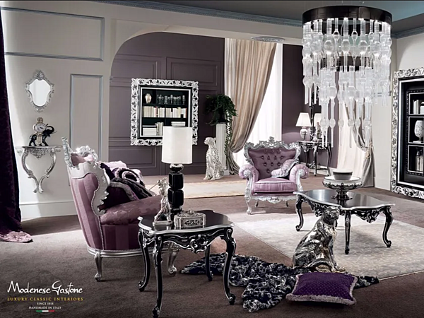 Dreisitzer Stoffsofa Modenese Luxury Interiors 13409 Fabrik MODENESE GASTONE aus Italien. Foto №3