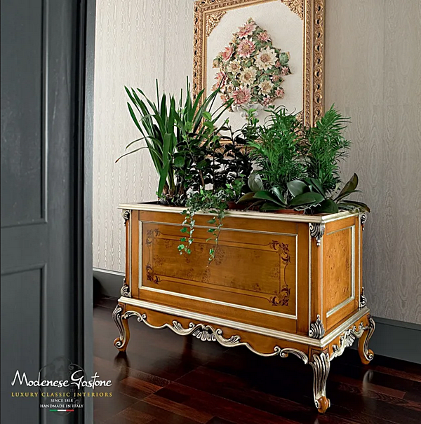 Pflanzentopf aus massivem Holz MODENESE GASTONE 12667 Fabrik MODENESE GASTONE aus Italien. Foto №2