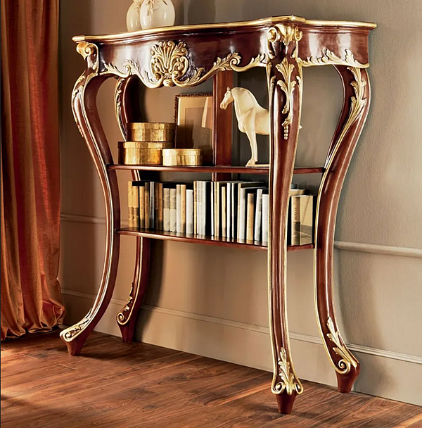 Bücherregal aus massivem Holz Modenese Luxury Interiors 11604 Fabrik MODENESE GASTONE aus Italien. Foto №2