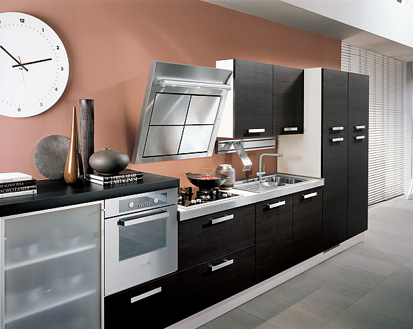 Küche HOME CUCINE Frontali finitura Grafite Fabrik HOME CUCINE aus Italien. Foto №6