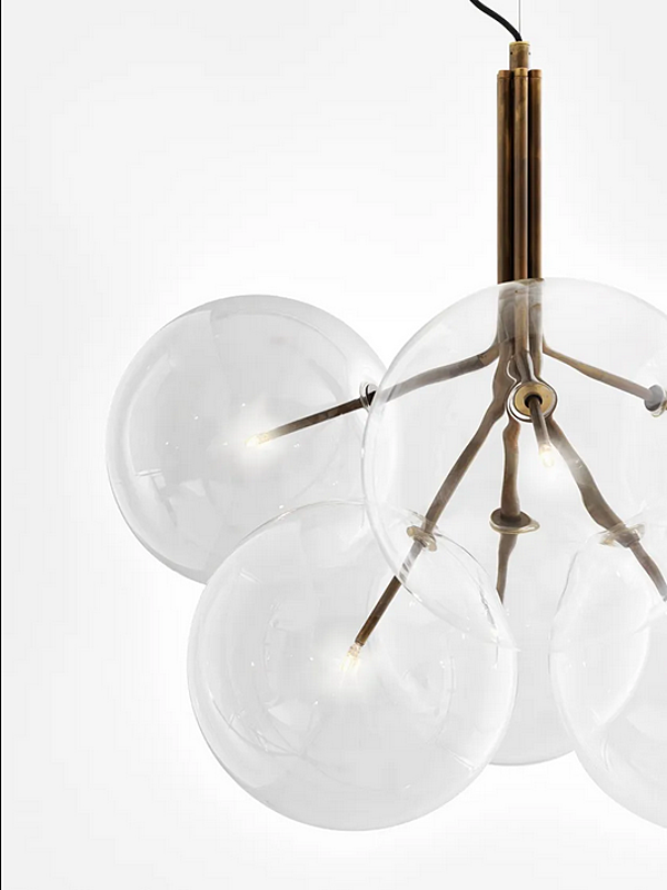 LED Kristall Pendelleuchte Bolle Cielo Gallotti&Radice Fabrik Gallotti & Radice aus Italien. Foto №4