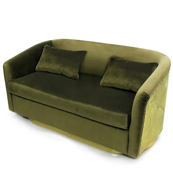 Zweisitzer Stoffsofa mit weicher Rückenkante BRABBU Earth Sofa Fabrik BRABBU aus Italien. Foto №3
