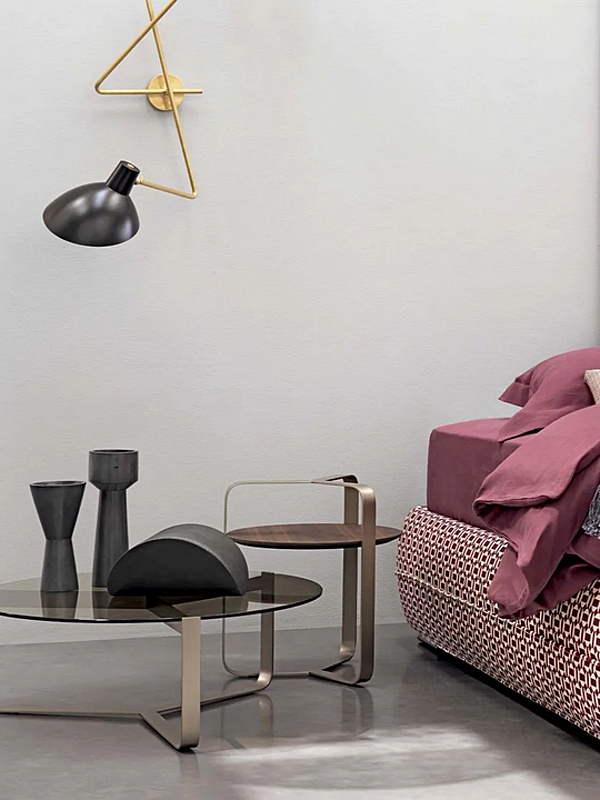 Runder Couchtisch aus Holz Flou Yari Fabrik Flou aus Italien. Foto №6