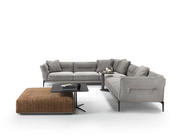 Ecksofa aus Stoff mit weicher Rückenlehne FLEXFORM ADDA Fabrik FLEXFORM aus Italien. Foto №2
