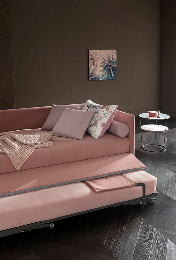 Umbaubares Stoffsofa mit Teddybezug Altrenotti Fabrik Altrenotti aus Italien. Foto №4