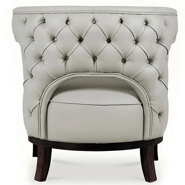 Tufted Lederarmchair mit Armlehnen BRABBU Kansas Armchair Fabrik BRABBU aus Italien. Foto №6