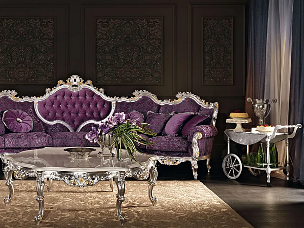 Küchenwagen aus Holz mit Ablagen Modenese Luxury Interiors 11641 Fabrik MODENESE GASTONE aus Italien. Foto №2