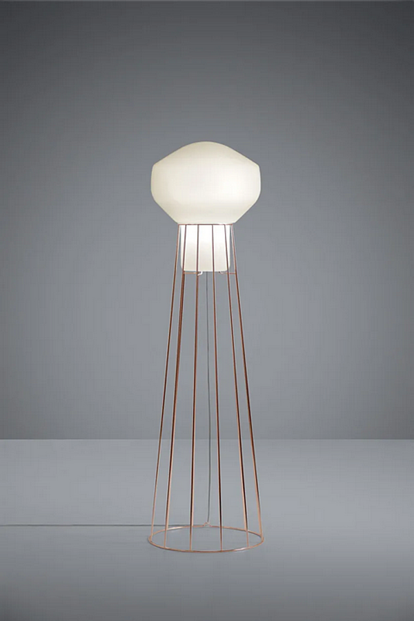 Stehlampe aus geblasenem Glas Fabbian Aerostat Fabrik Fabbian aus Italien. Foto №7