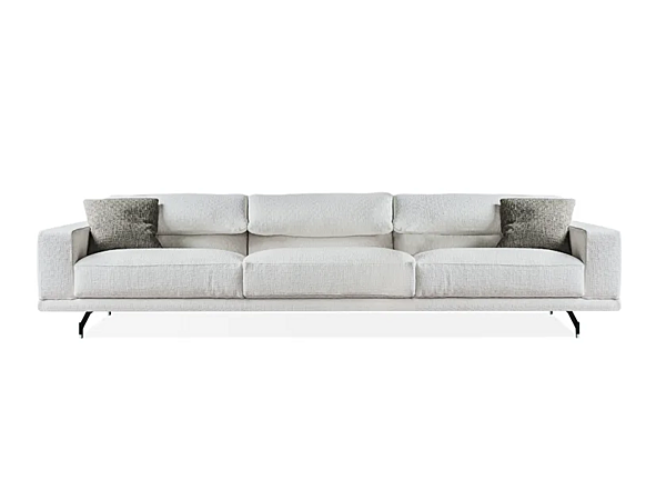 Sofa aus Stoff oder Leder mit Kopfstütze VIBIEFFE 550 Altopiano Fabrik VIBIEFFE aus Italien. Foto №1