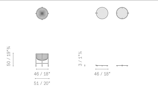 Gartenbeistelltisch aus gegerbtem Leder mit Stauraum POLTRONA FRAU Cestlavie Outdoor Fabrik POLTRONA FRAU aus Italien. Foto №8