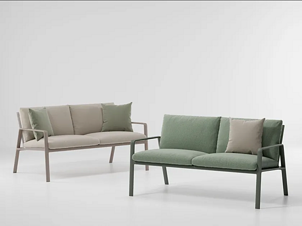 Zweisitzer Garten-Sofa aus Aluminium KETTAL Park Life Fabrik KETTAL aus Italien. Foto №1