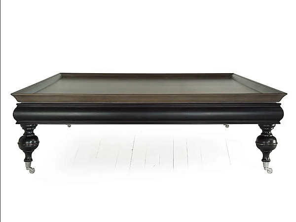 Quadratischer Couchtisch aus Massivholz MARIONI THOR 02074 Fabrik MARIONI aus Italien. Foto №1