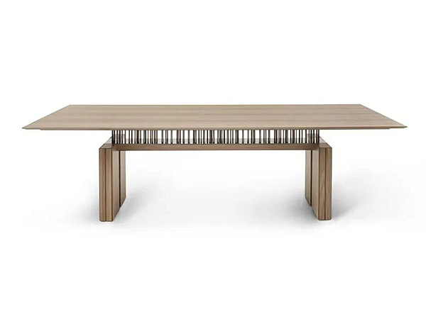 Esstisch aus Walnussholz GIORGETTI G-Code 71215, 71216 Fabrik GIORGETTI aus Italien. Foto №1