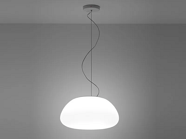 Glas Pendelleuchte Fabbian Lumi Poga Fabrik Fabbian aus Italien. Foto №3
