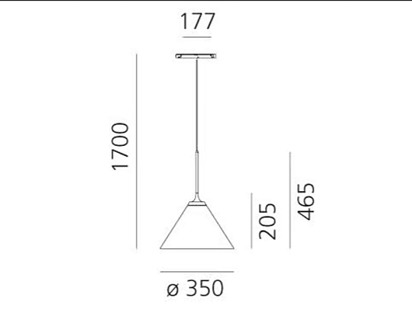 LED Aluminium Track Light Look At Me System Artemide Fabrik Artemide aus Italien. Foto №9